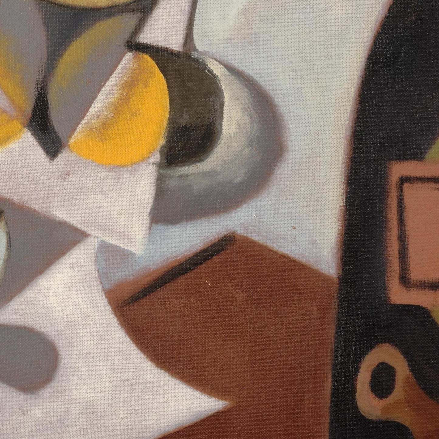 detail of the fine art reproduction from the centre