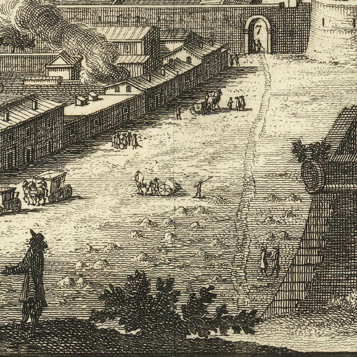 detail of the drawing reproduction from the centre