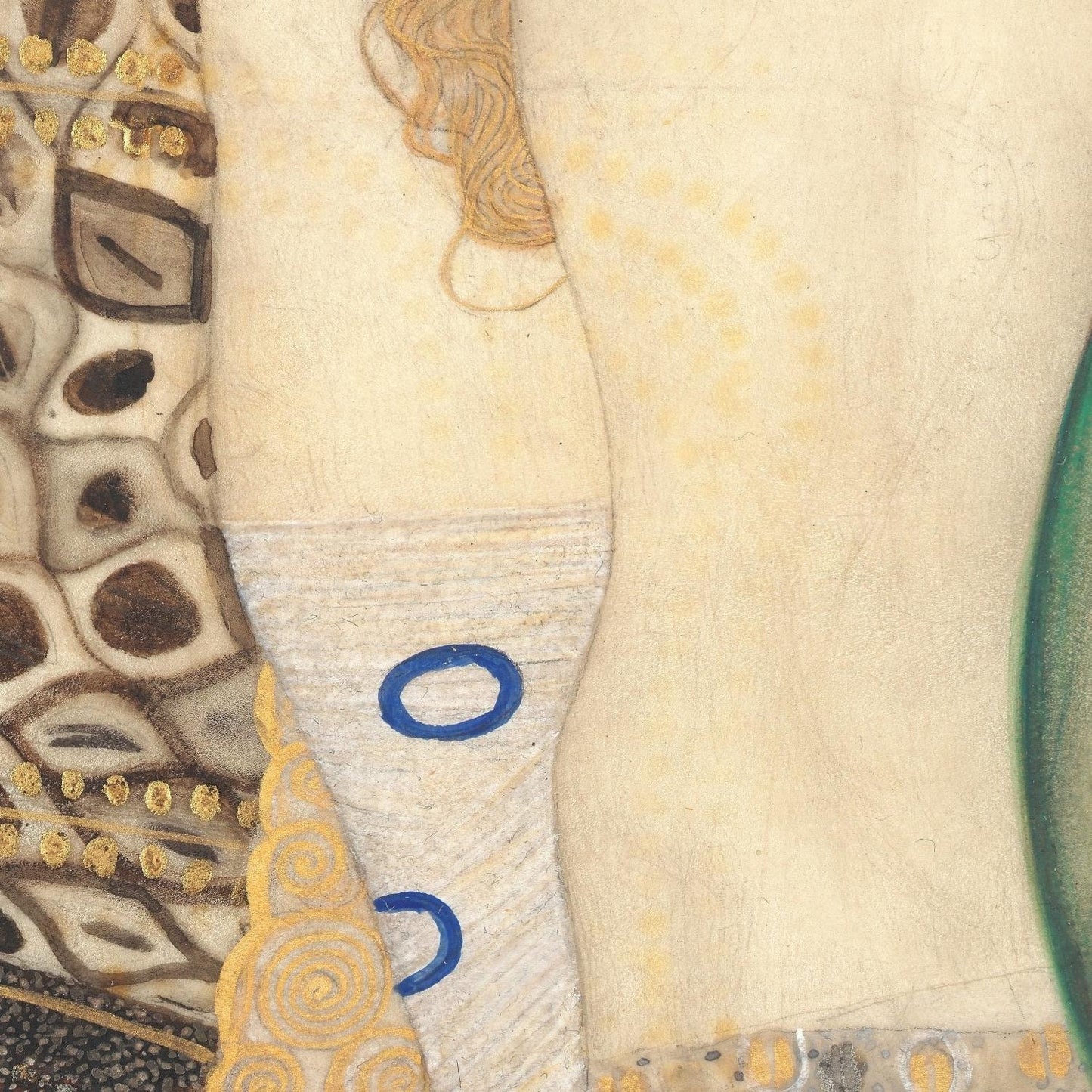 detail of the fine art reproduction from the centre