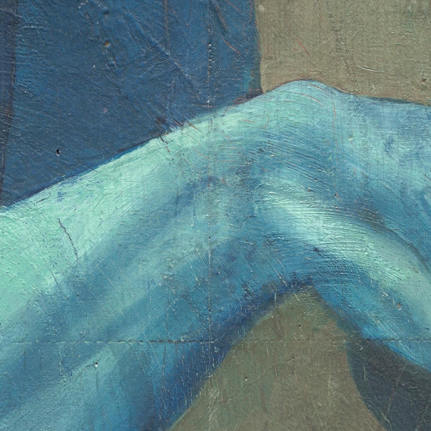 detail of the fine art reproduction from the centre
