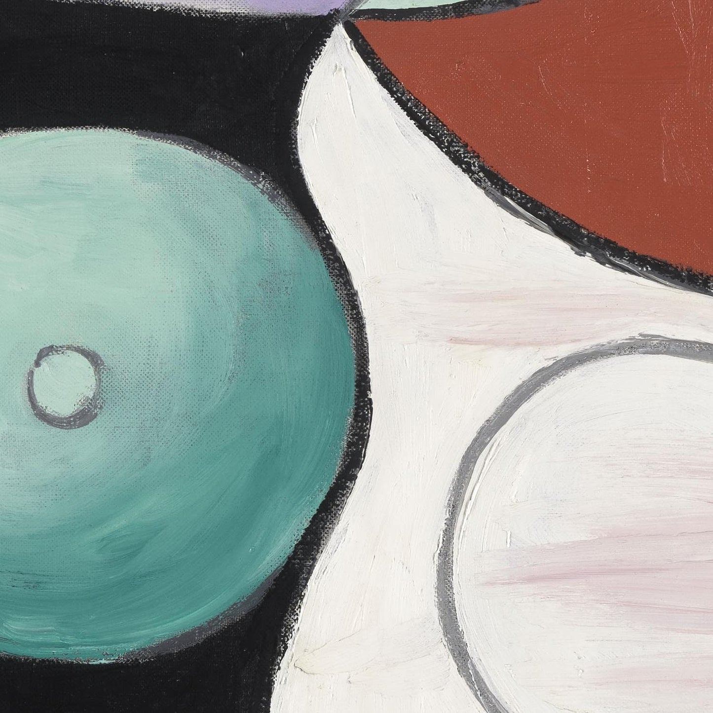 detail of the fine art reproduction from the centre