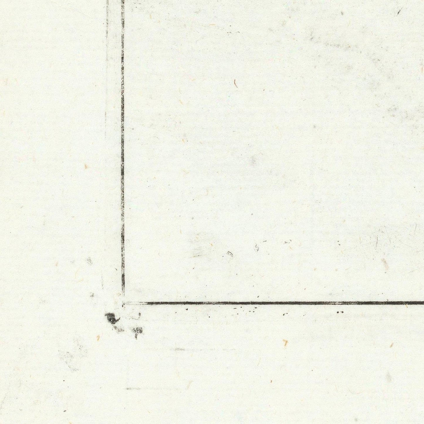 detail of the map from the bottom left corner