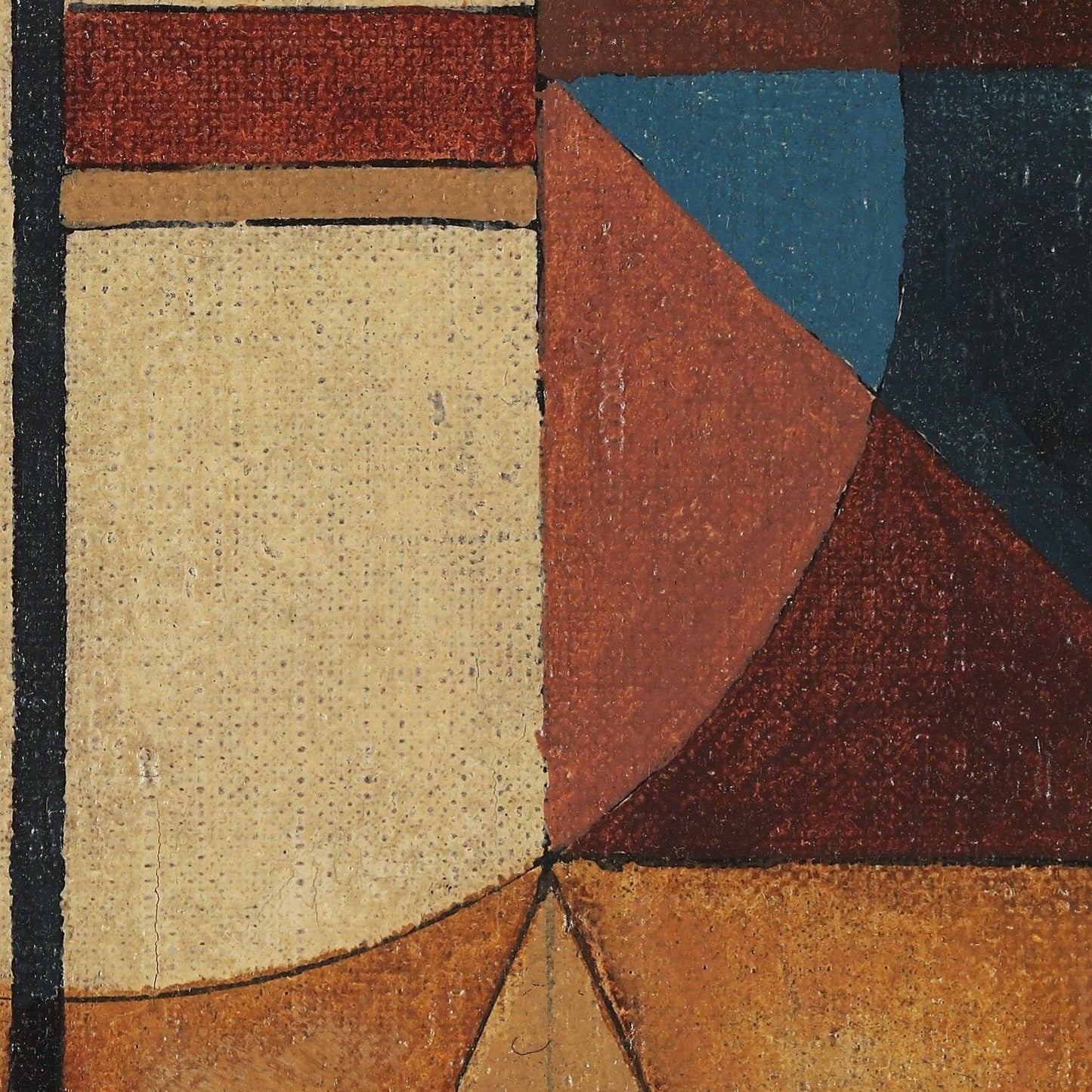 detail of the fine art reproduction from the centre