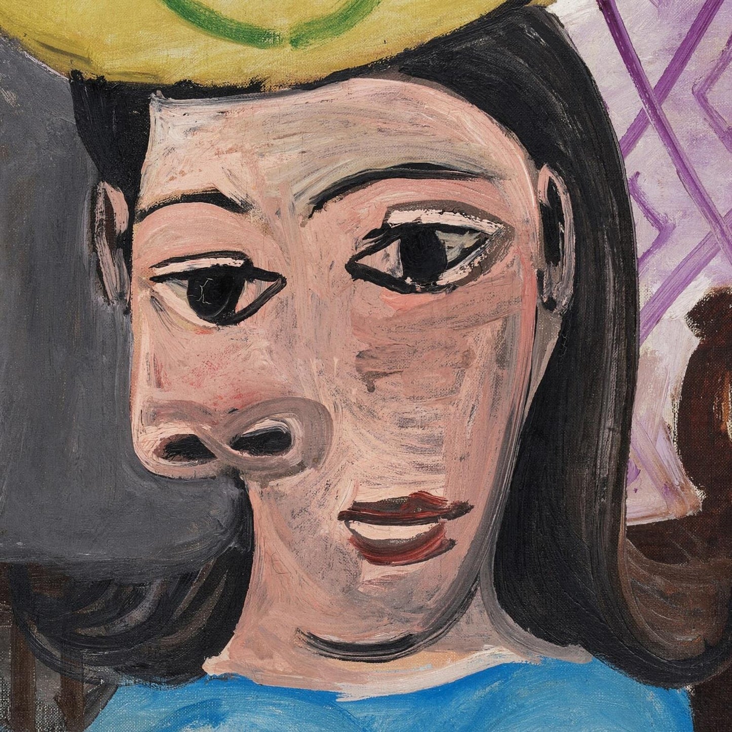 detail of the fine art reproduction from the centre