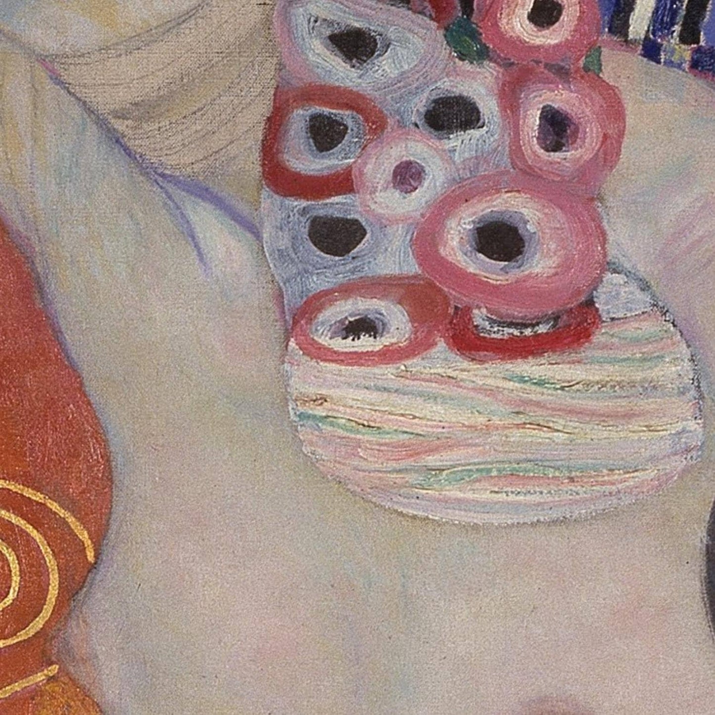 detail of the fine art reproduction from the centre