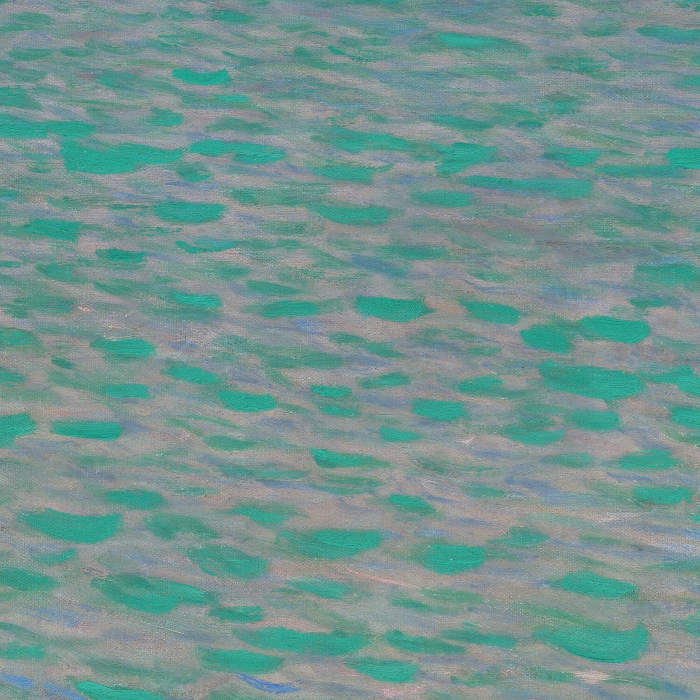 detail of the fine art reproduction from the centre left