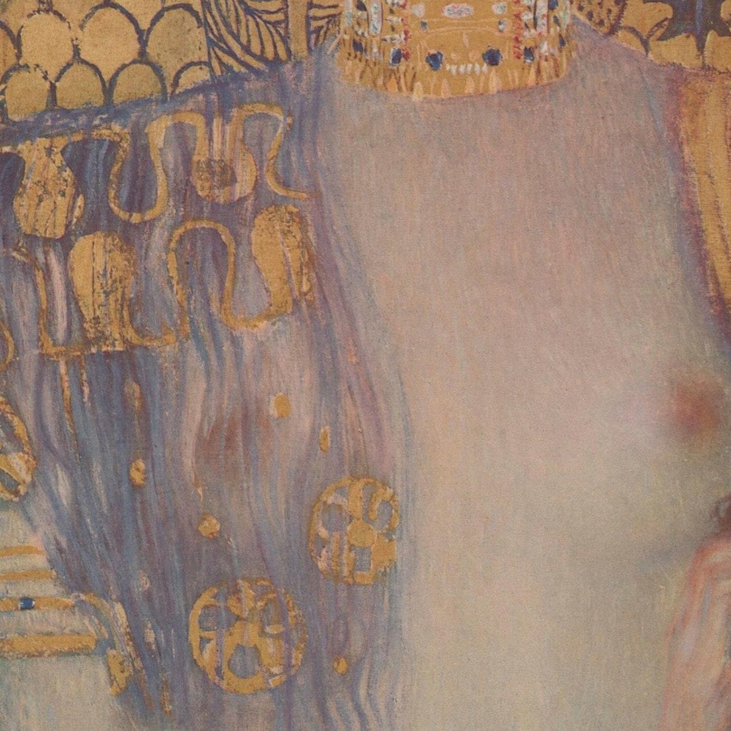 detail of the fine art reproduction from the centre
