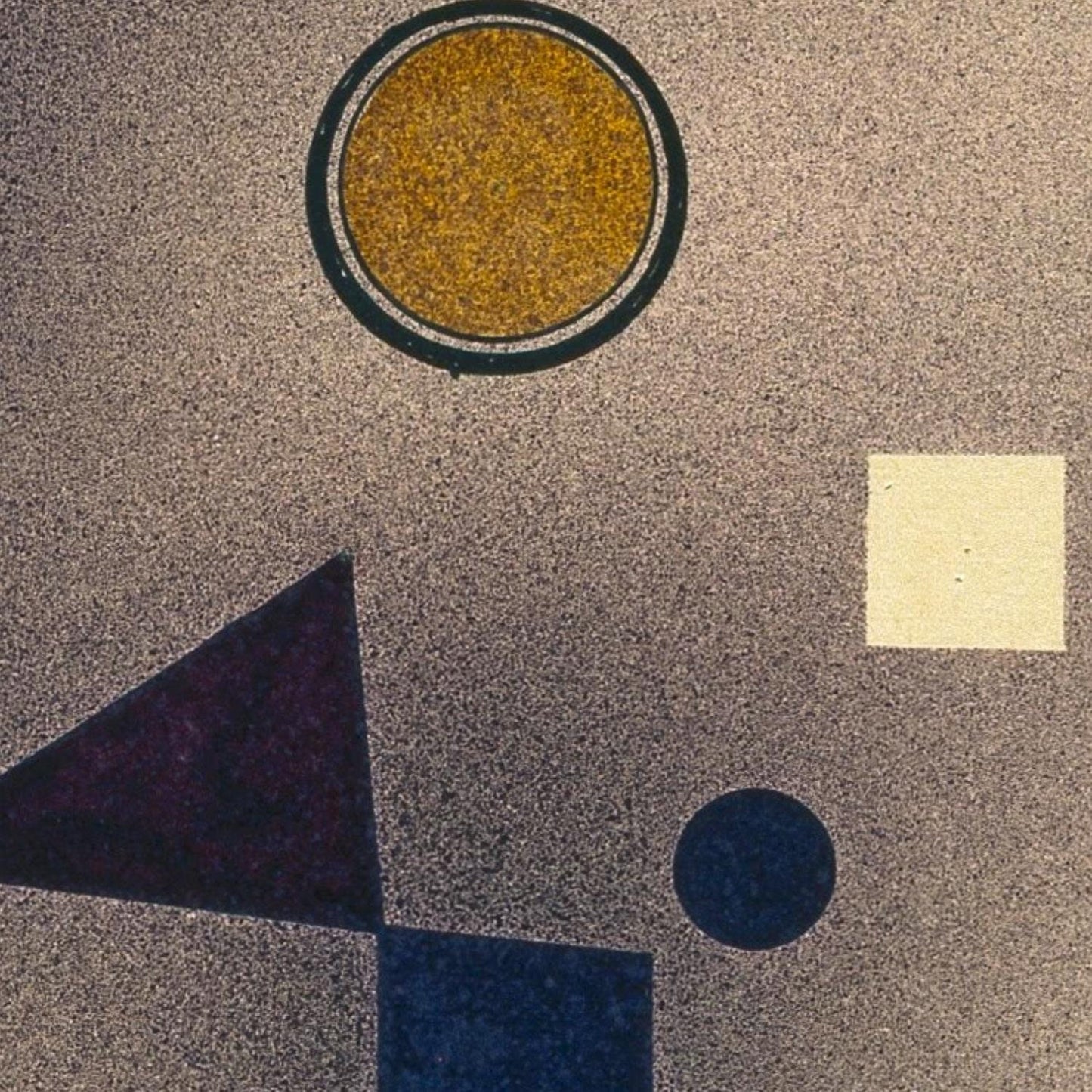 detail of the fine art reproduction from the centre