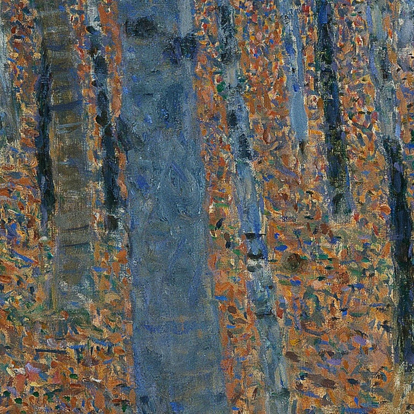 detail of the fine art reproduction from the centre
