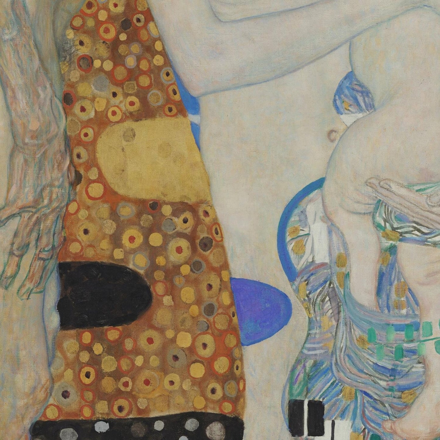 detail of the fine art reproduction from the centre