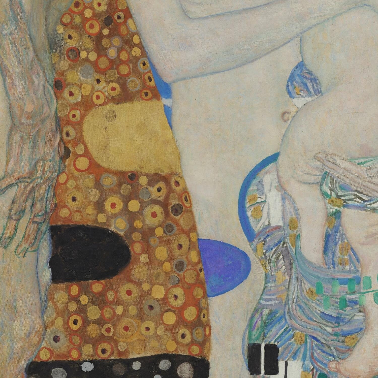 detail of the fine art reproduction from the centre
