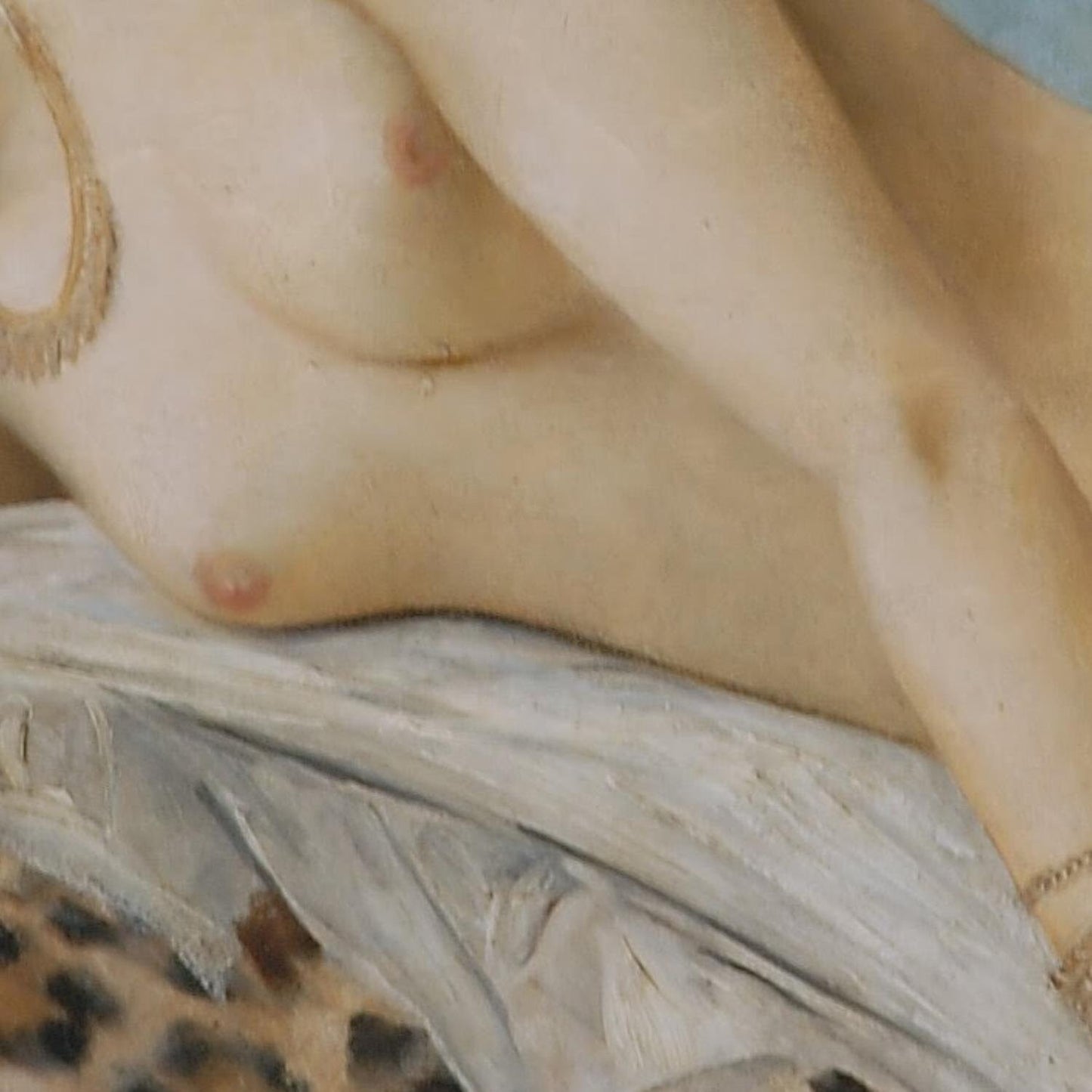 detail of the fine art reproduction from the centre