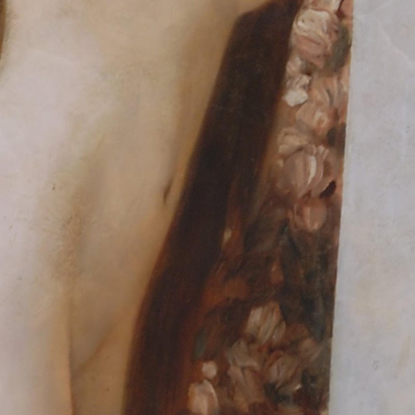 detail of the fine art reproduction from the centre