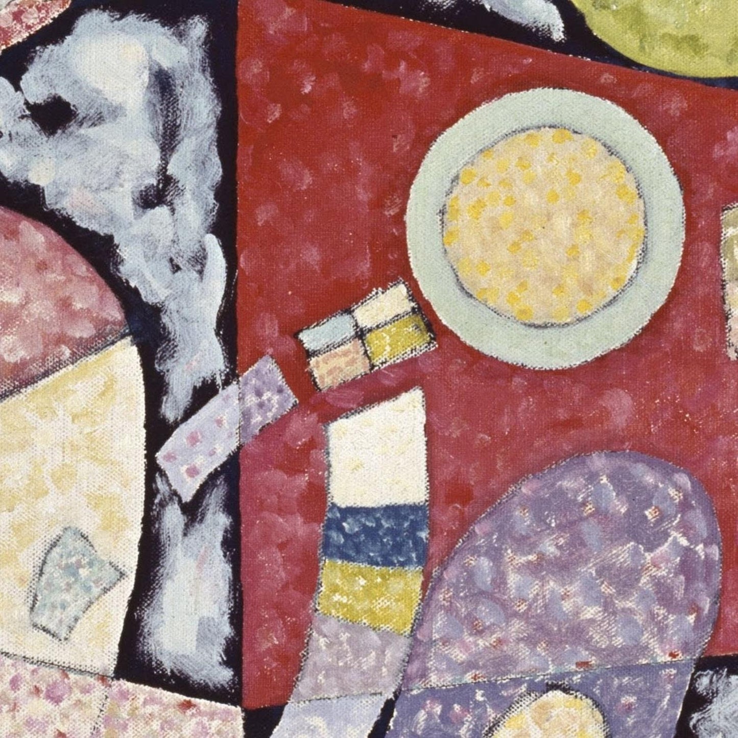 detail of the fine art reproduction from the centre