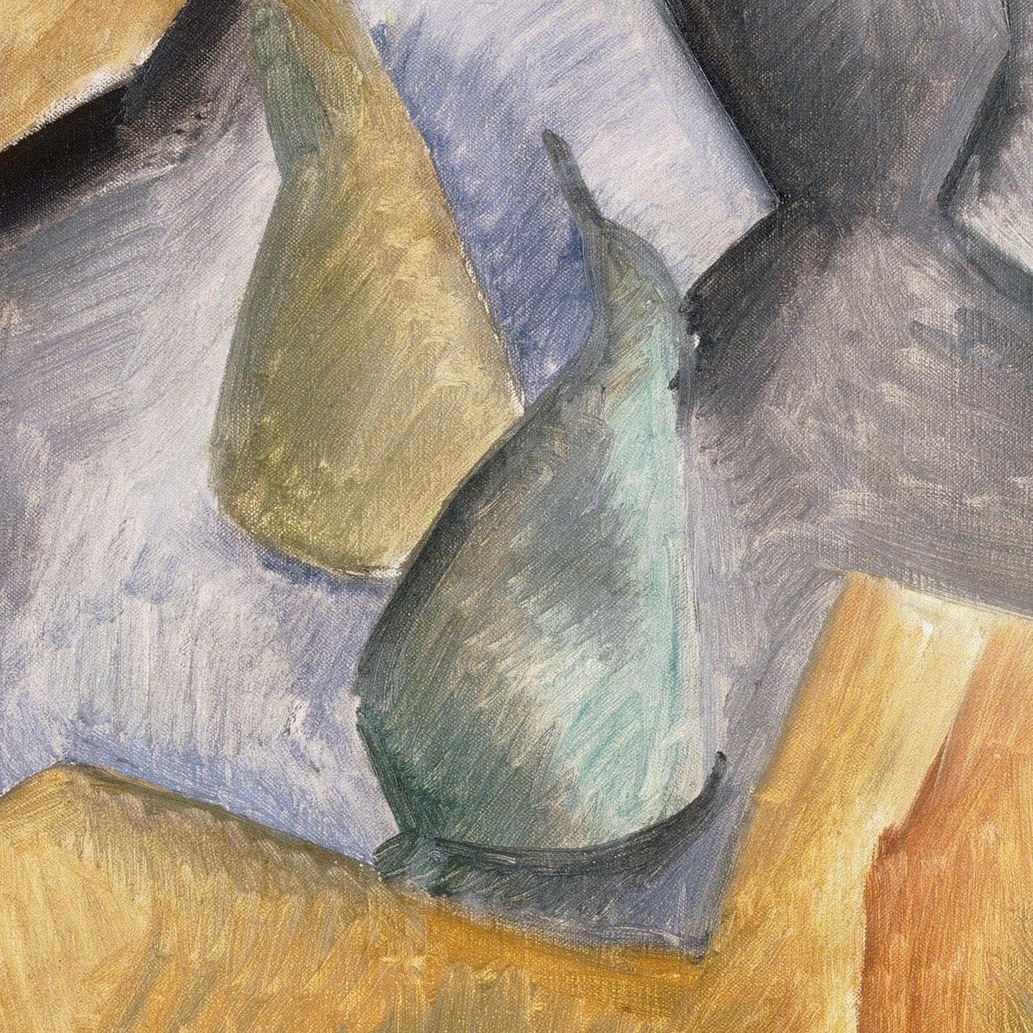 detail of the fine art reproduction from the centre
