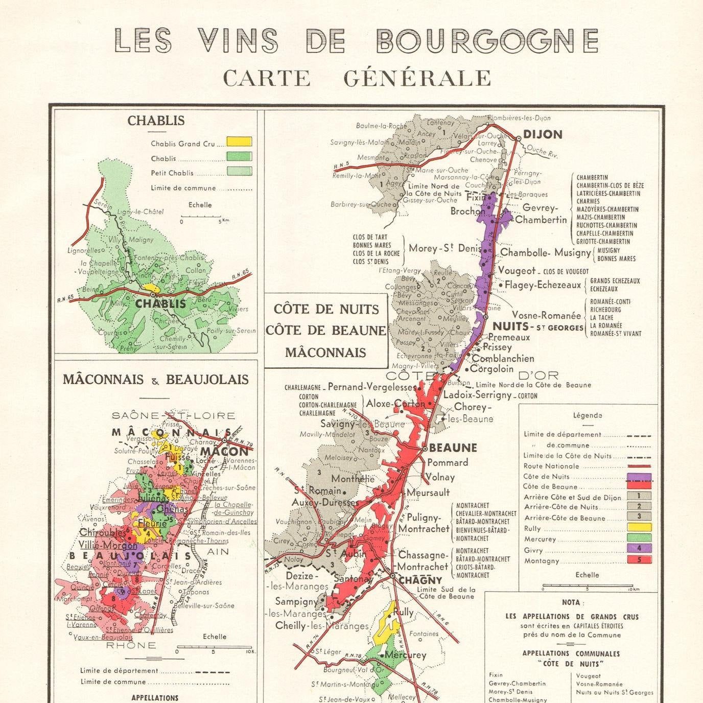 detail of the map from the centre