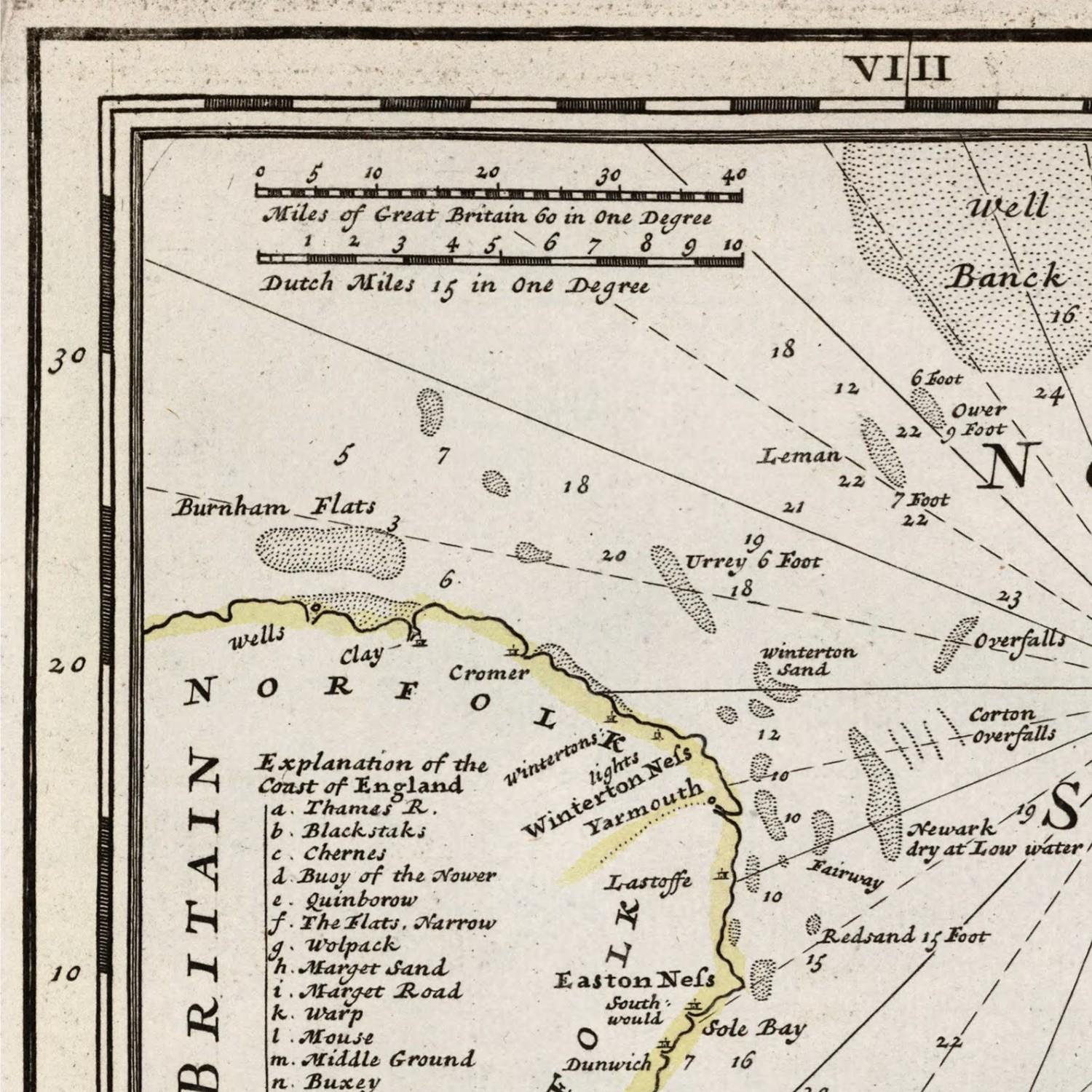 detail of the map from the top left corner