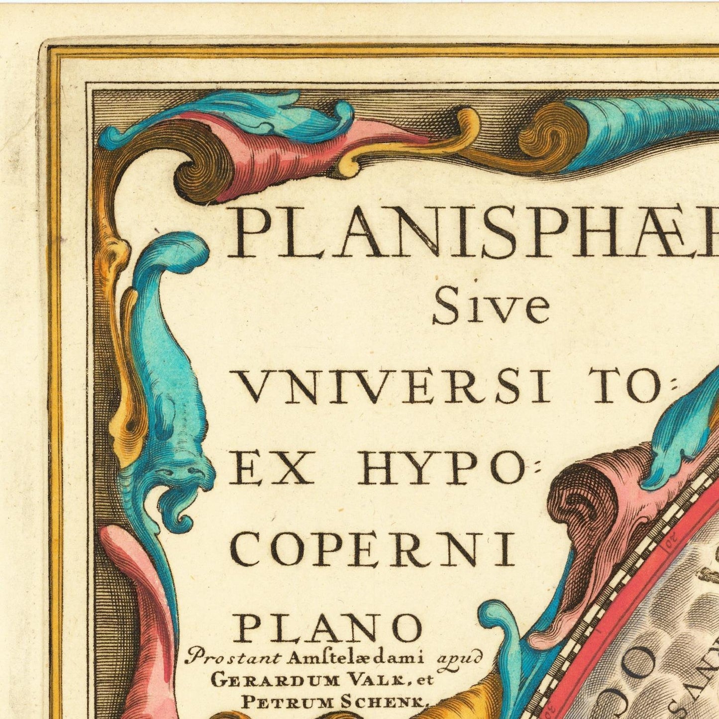 detail of the map from the top left corner
