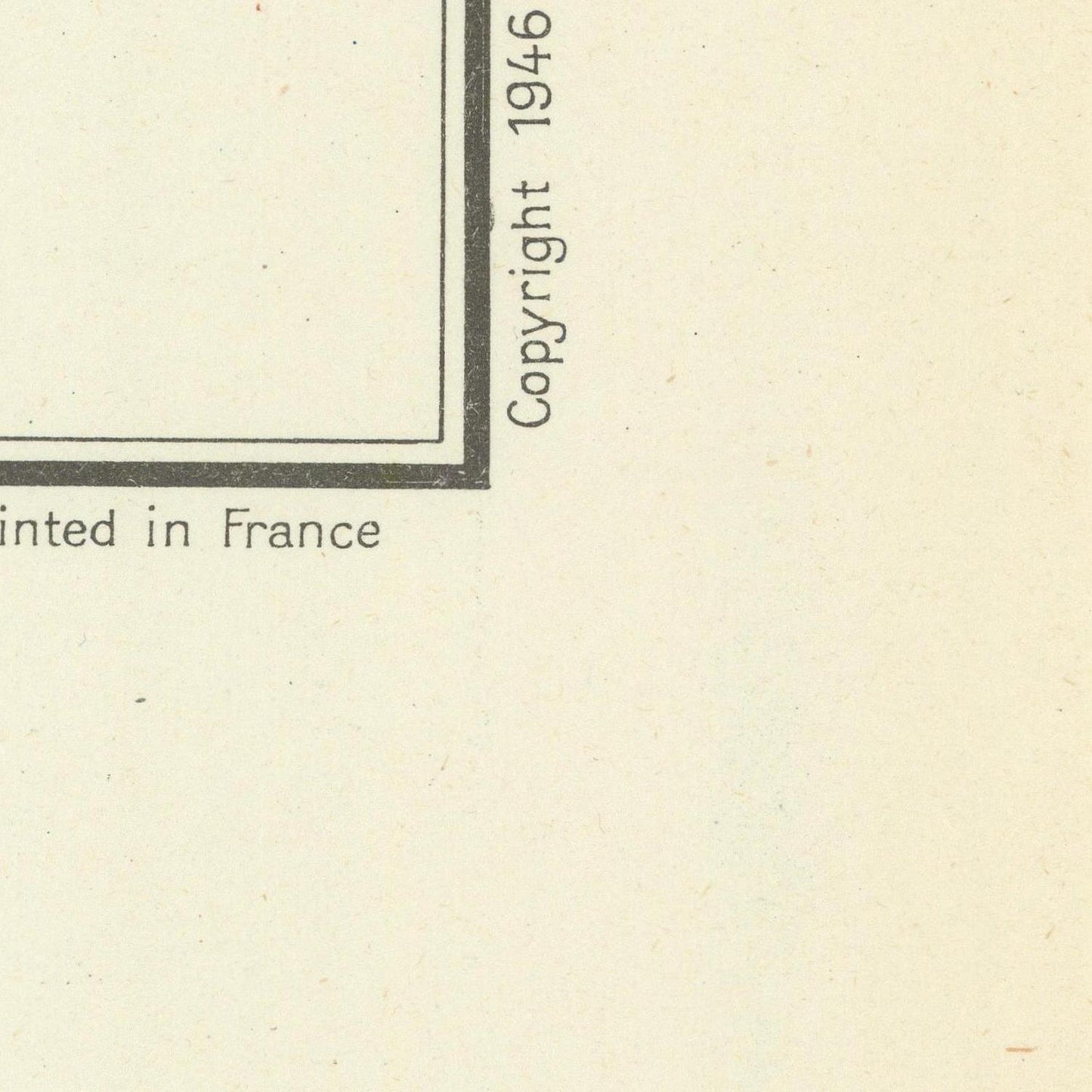 detail of the map from the bottom right corner
