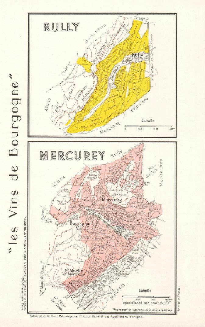 presentation of the map reproduction without a frame
