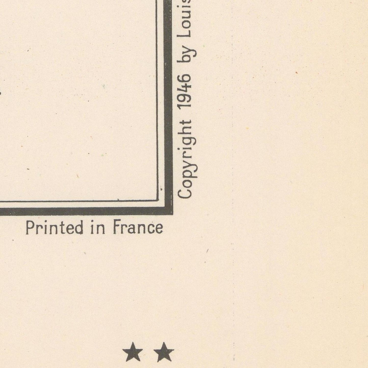 detail of the map from the bottom right corner
