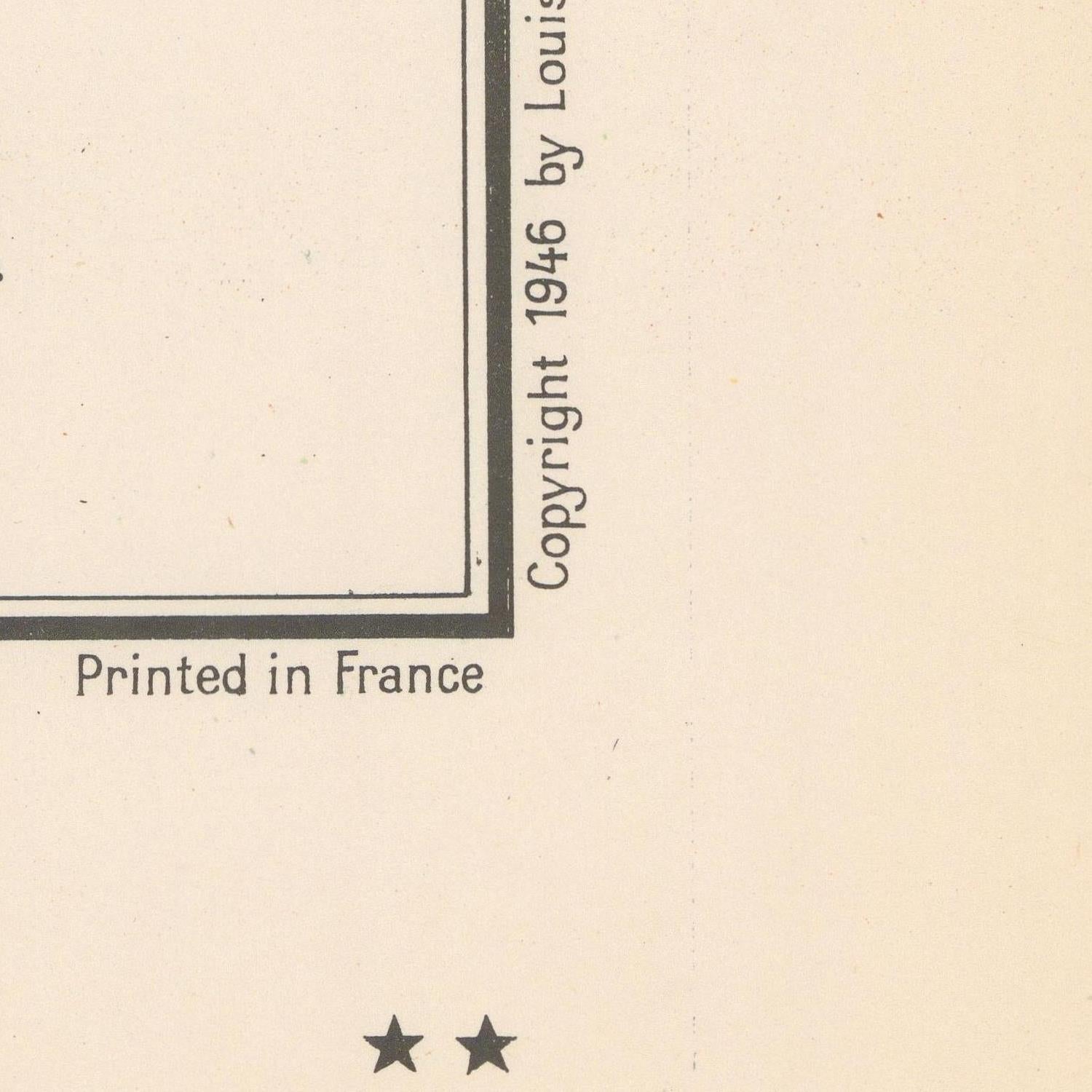 detail of the map from the bottom right corner
