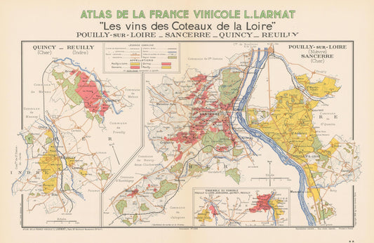 presentation of the map reproduction without a frame
