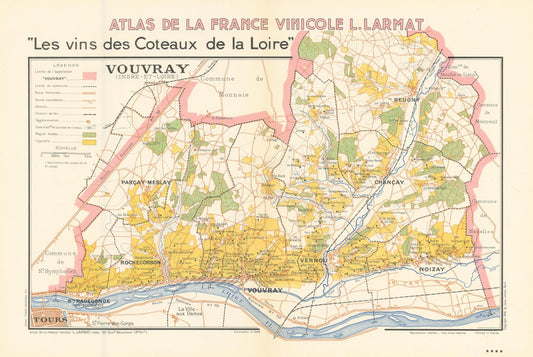 presentation of the map reproduction without a frame
