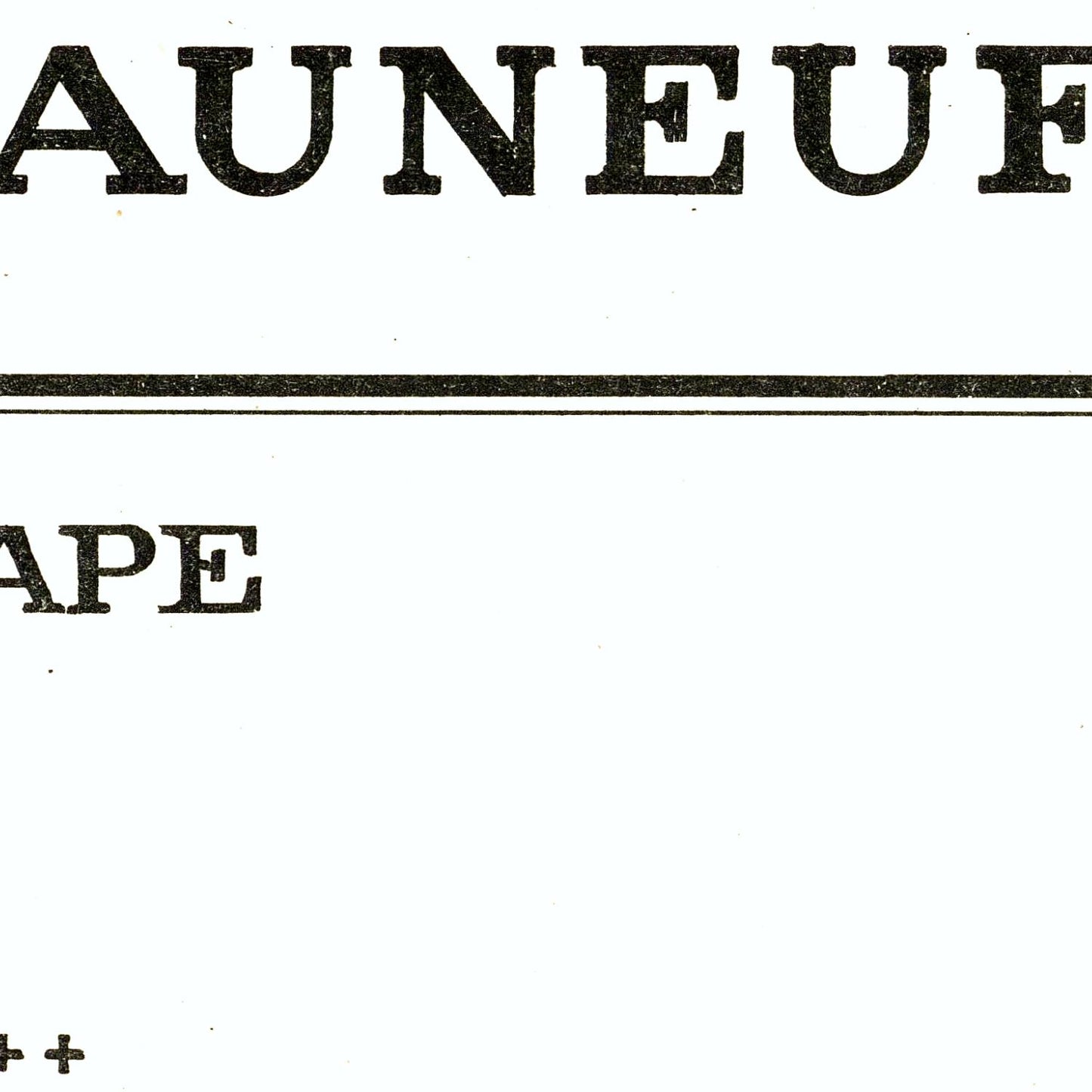 Text 'AUNEF' and 'APE' on a white background