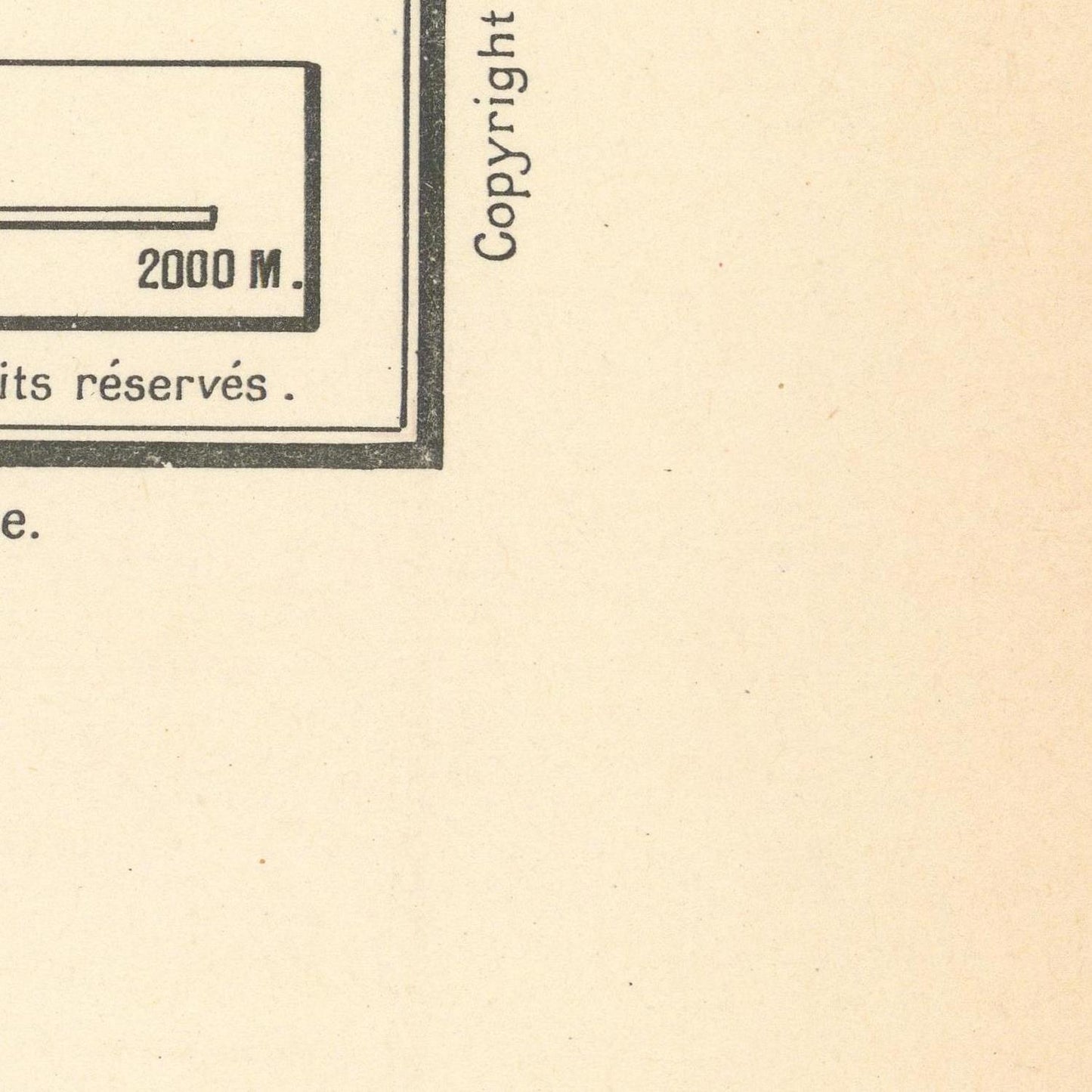 detail of the map from the bottom right corner
