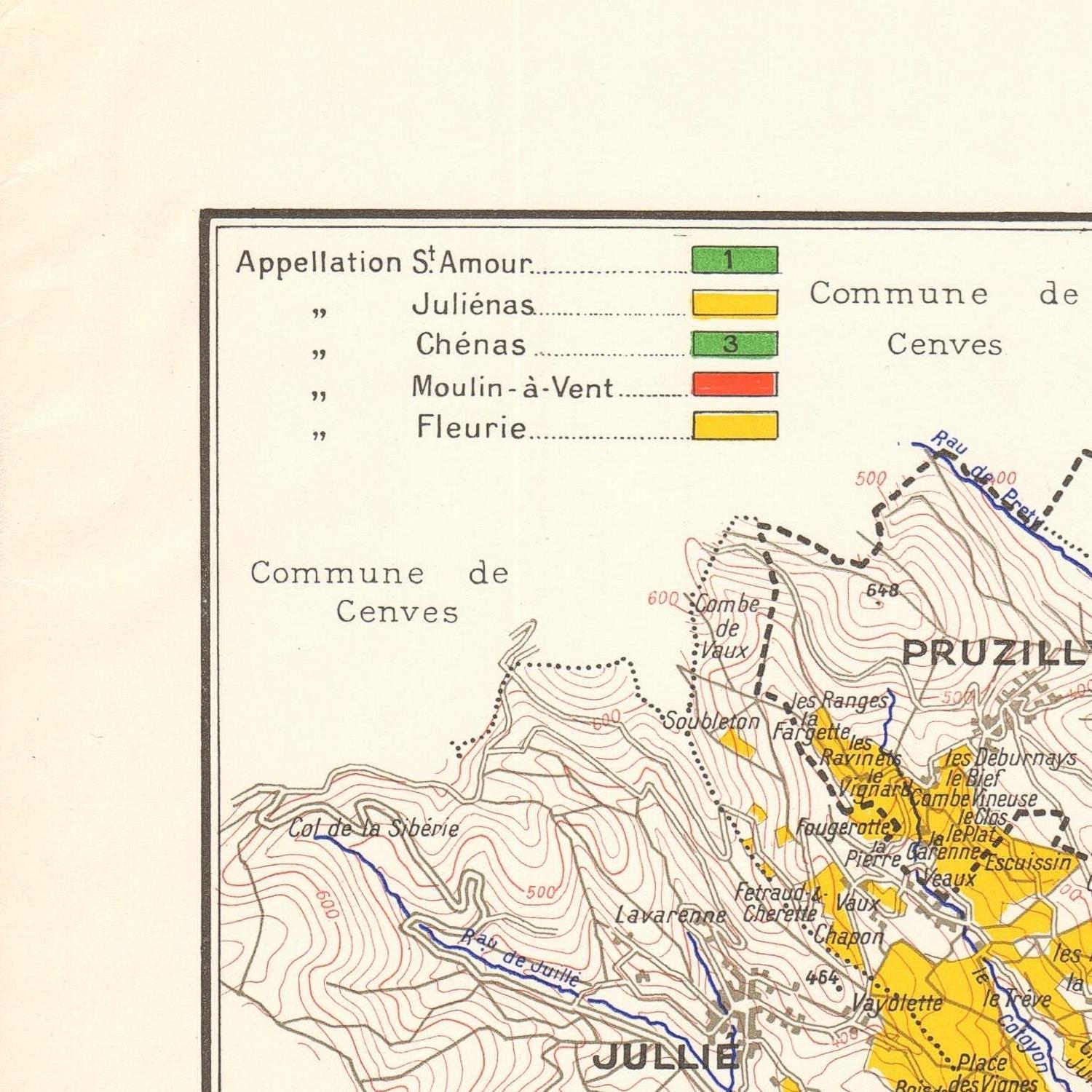 detail of the map from the top left corner
