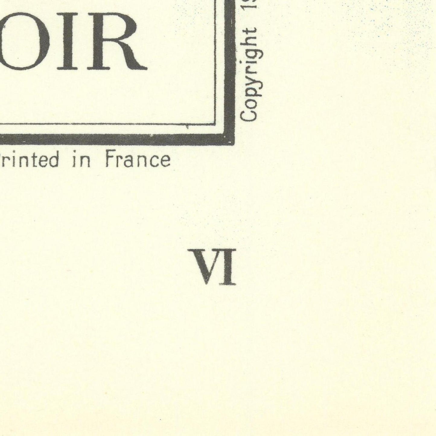 detail of the map from the bottom right corner
