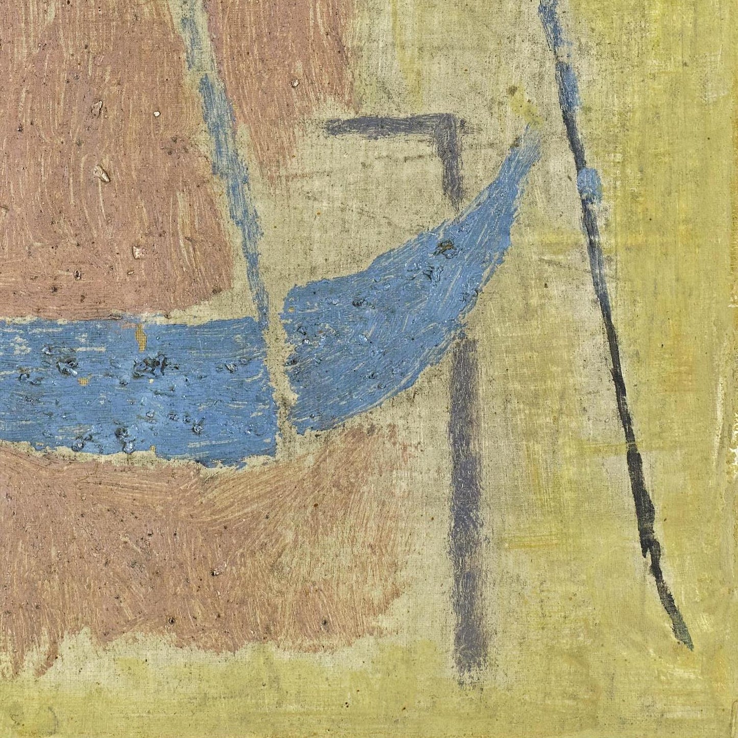 detail of the fine art reproduction from the bottom right corner