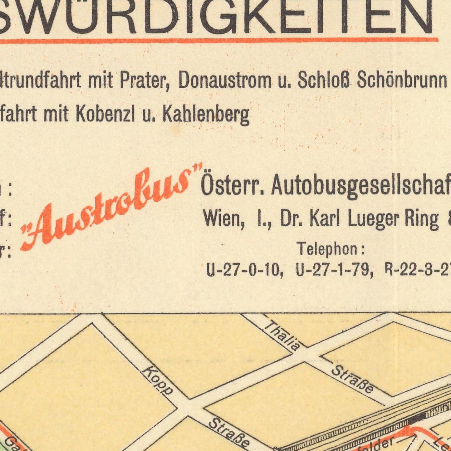 detail of the map from the centre left