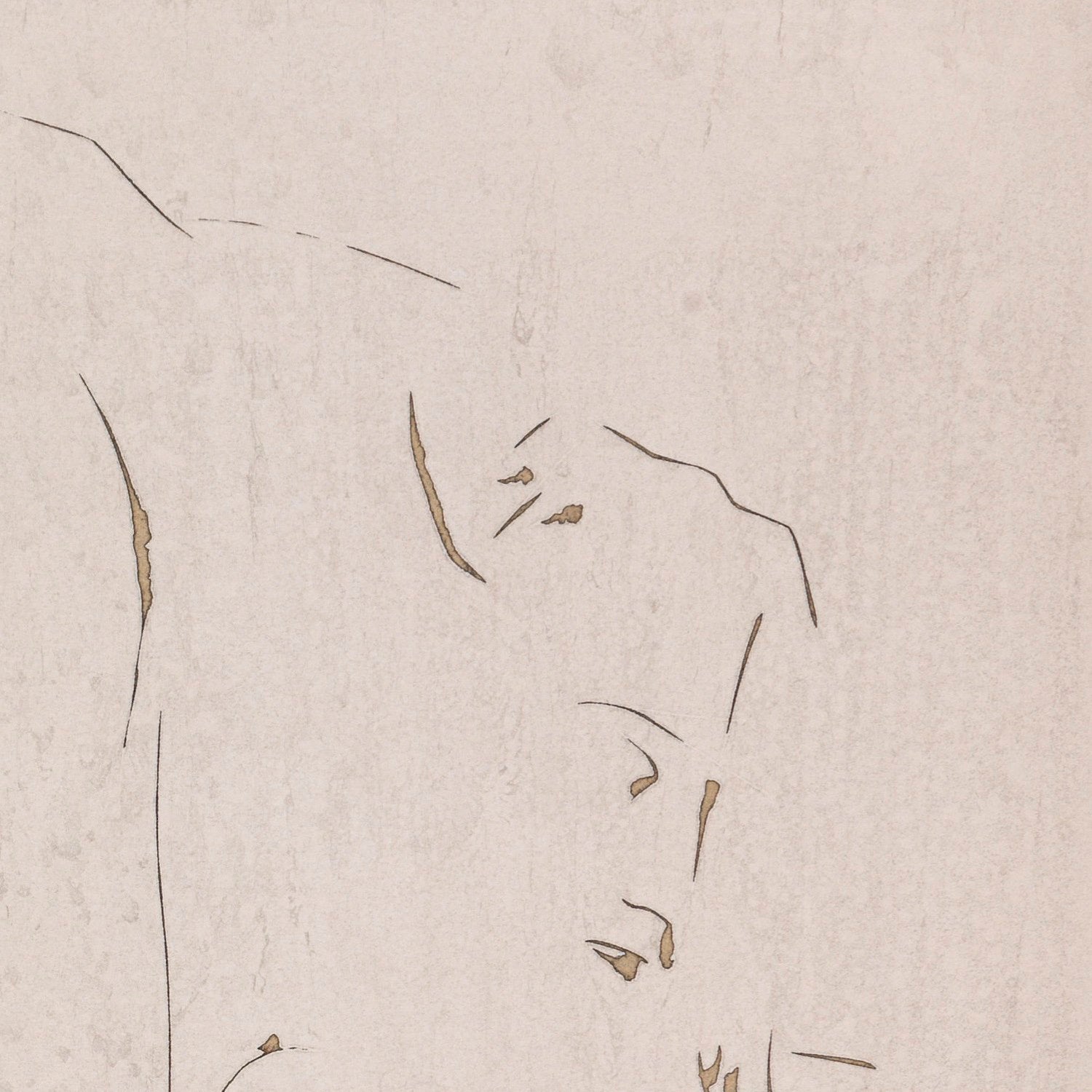 detail of the drawing reproduction from the top right corner