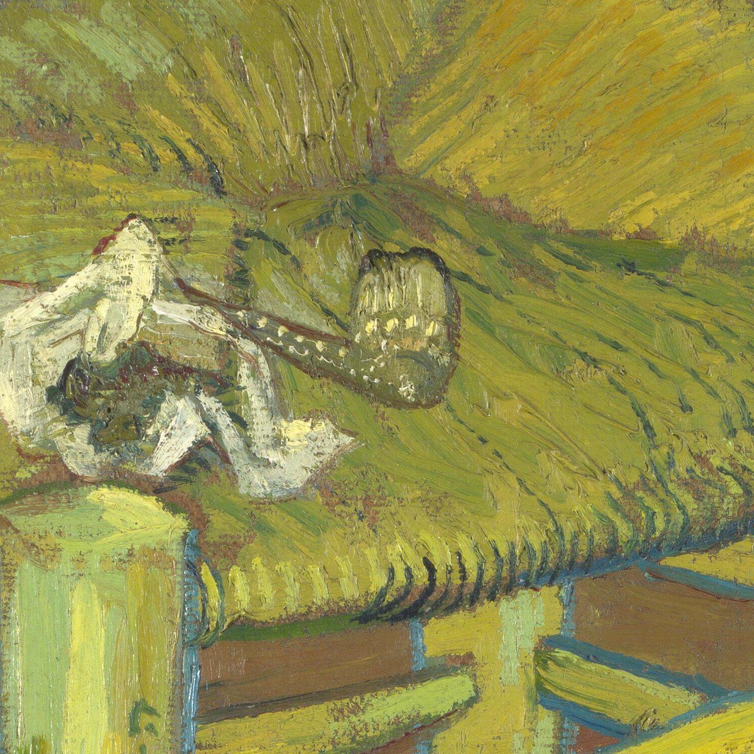 detail of the fine art reproduction from the centre 