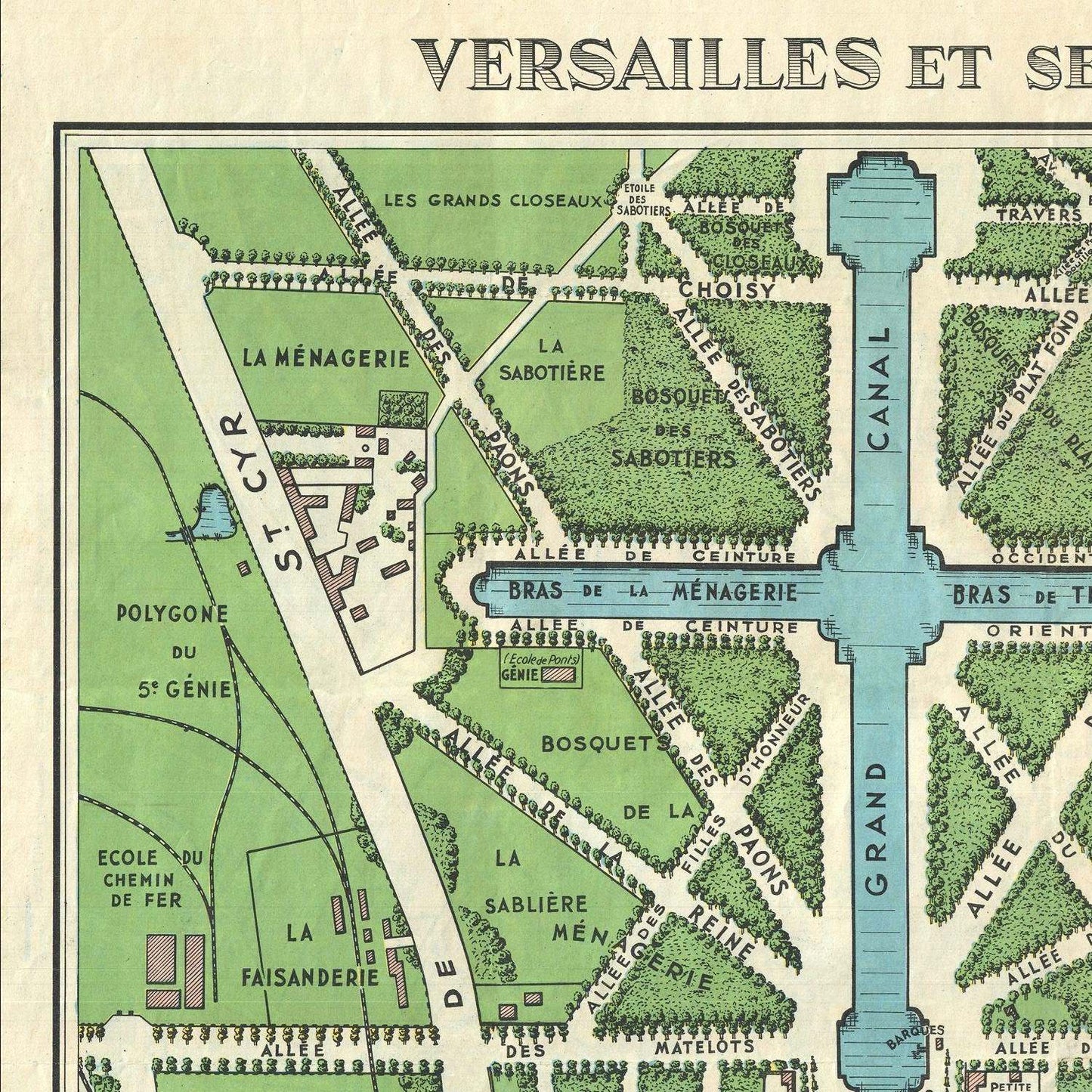 detail of the map from the top left corner