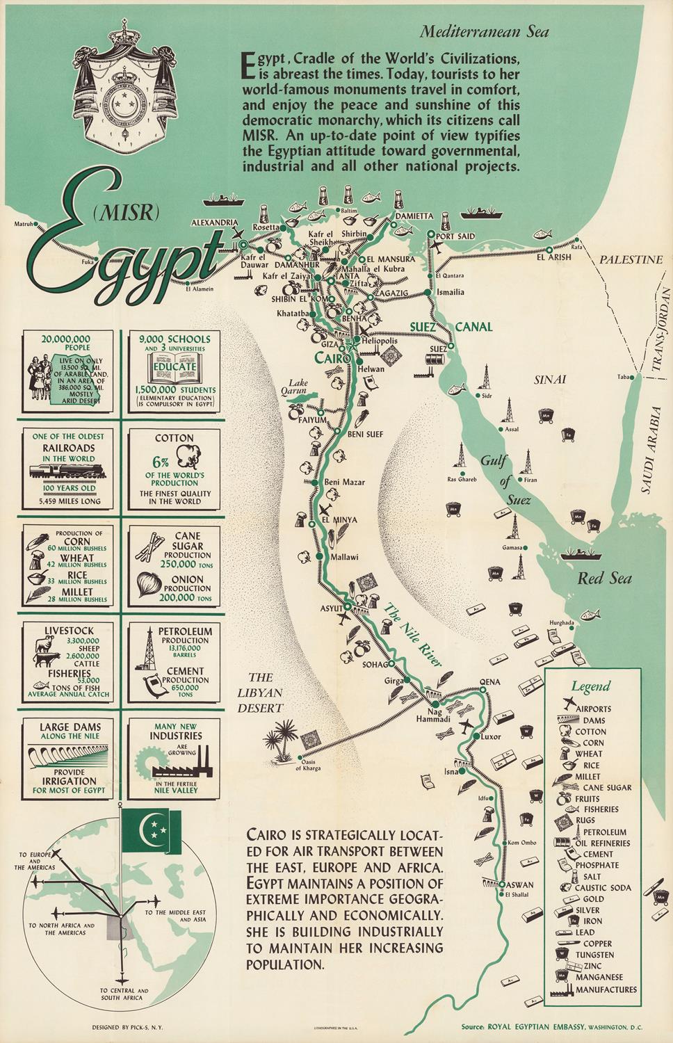 presentation of the map reproduction without a frame