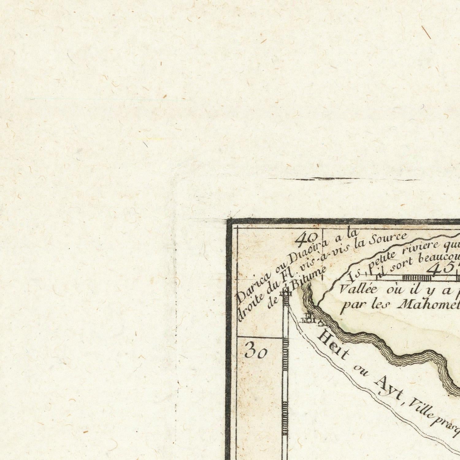 detail of the map from the top left corner