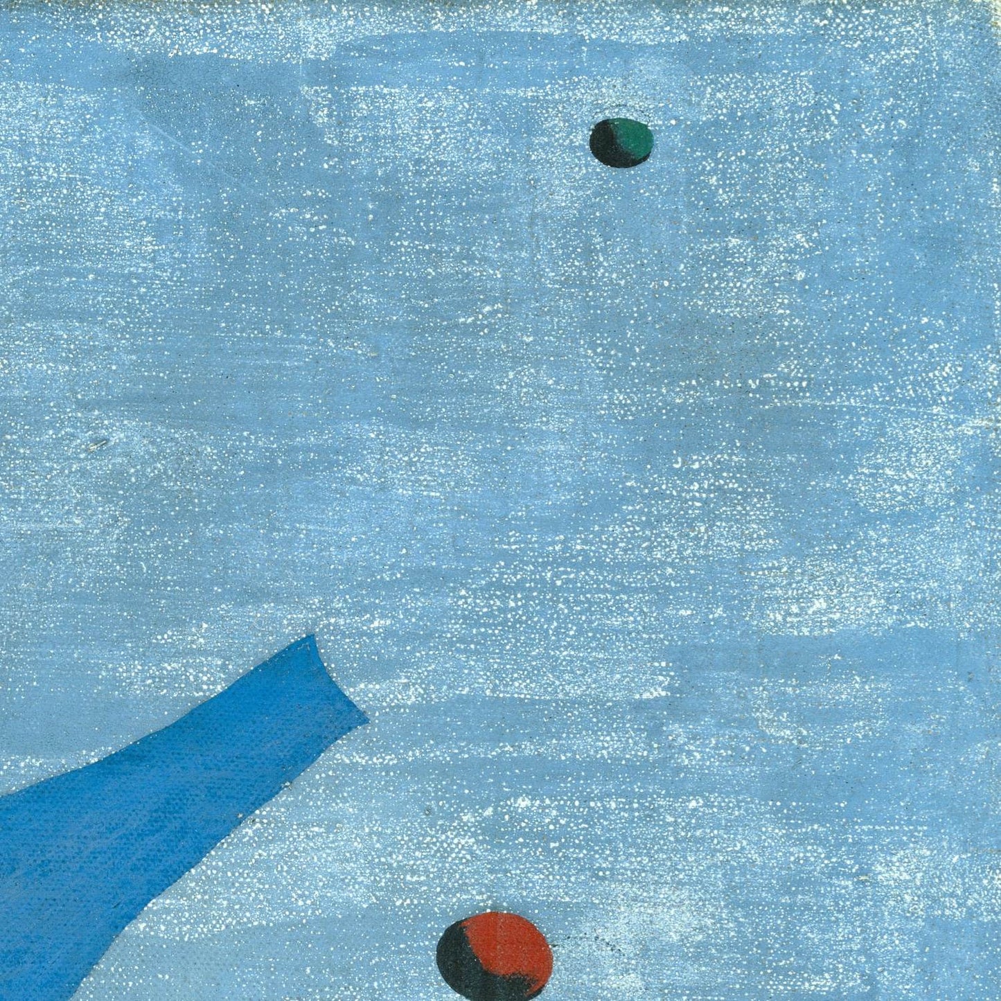 detail of the fine art reproduction from the top right corner