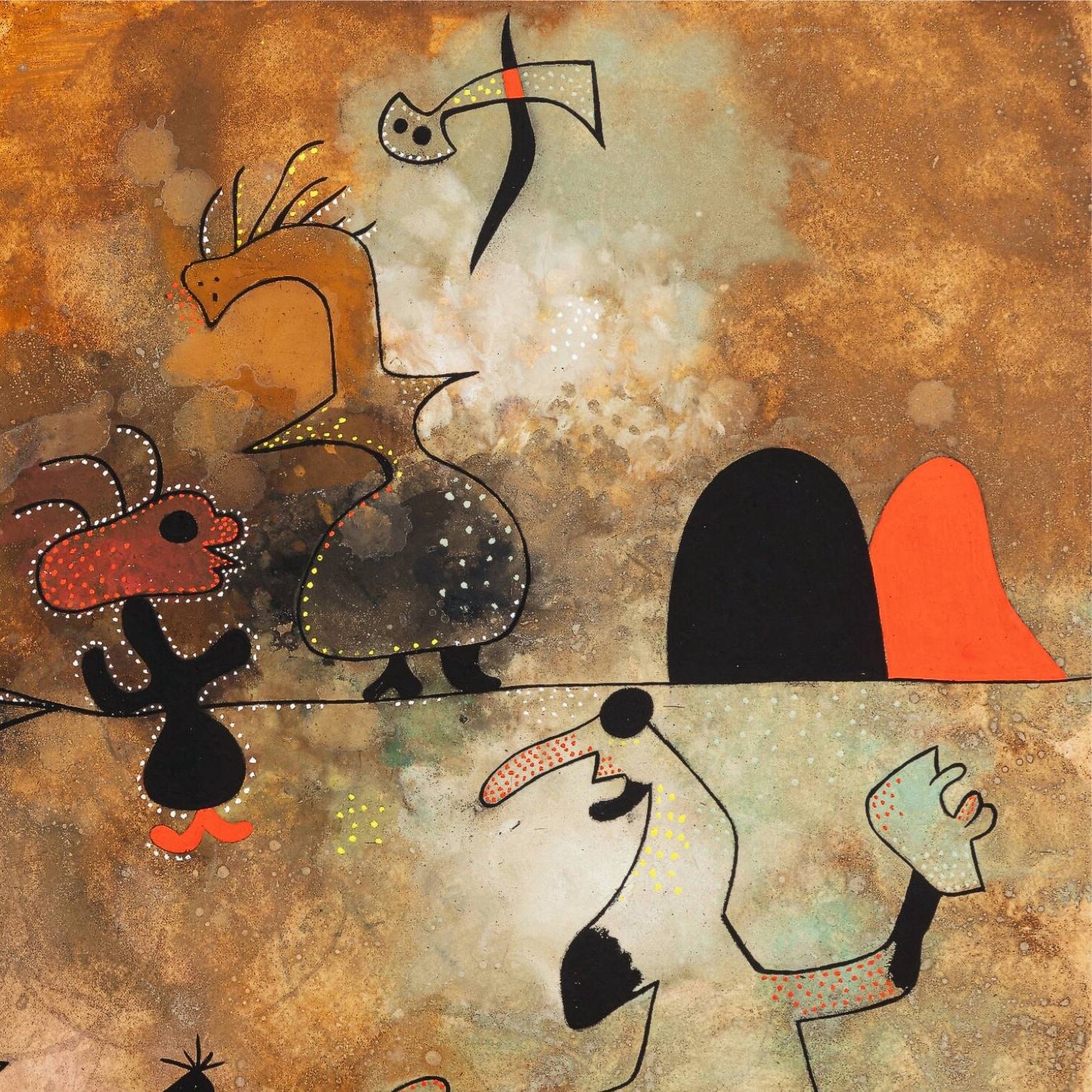 Joan Miro, The Morning Bird, 1939