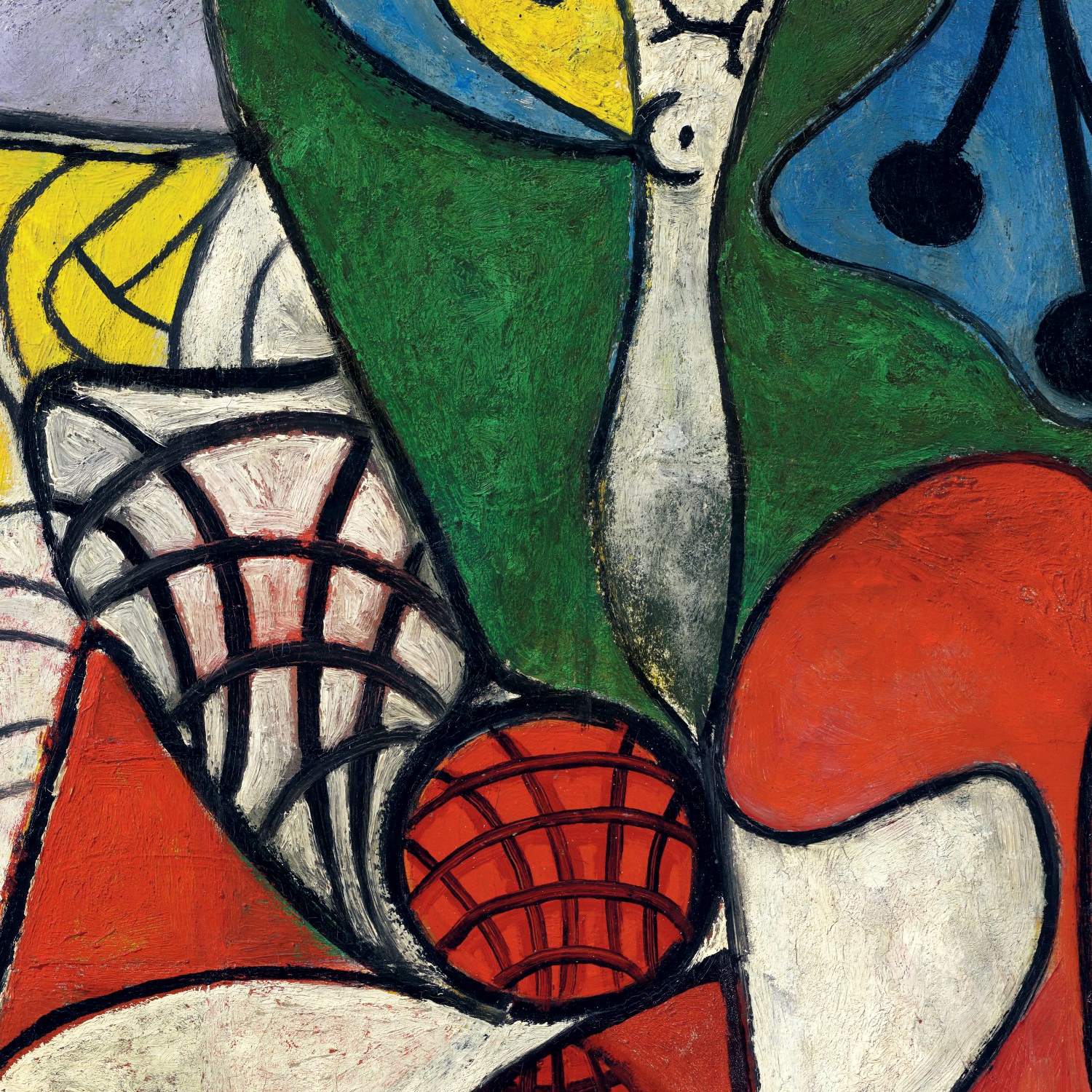 detail of the fine art reproduction from the centre 