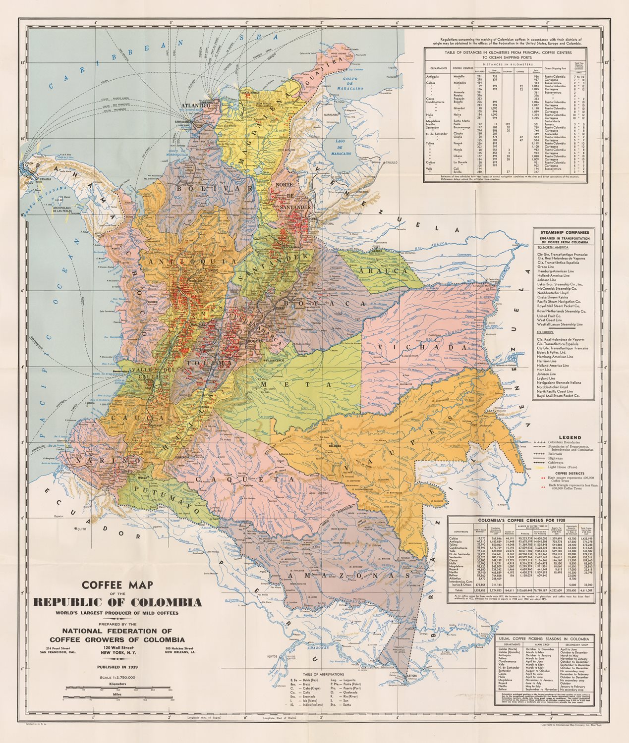 presentation of the map reproduction without a frame