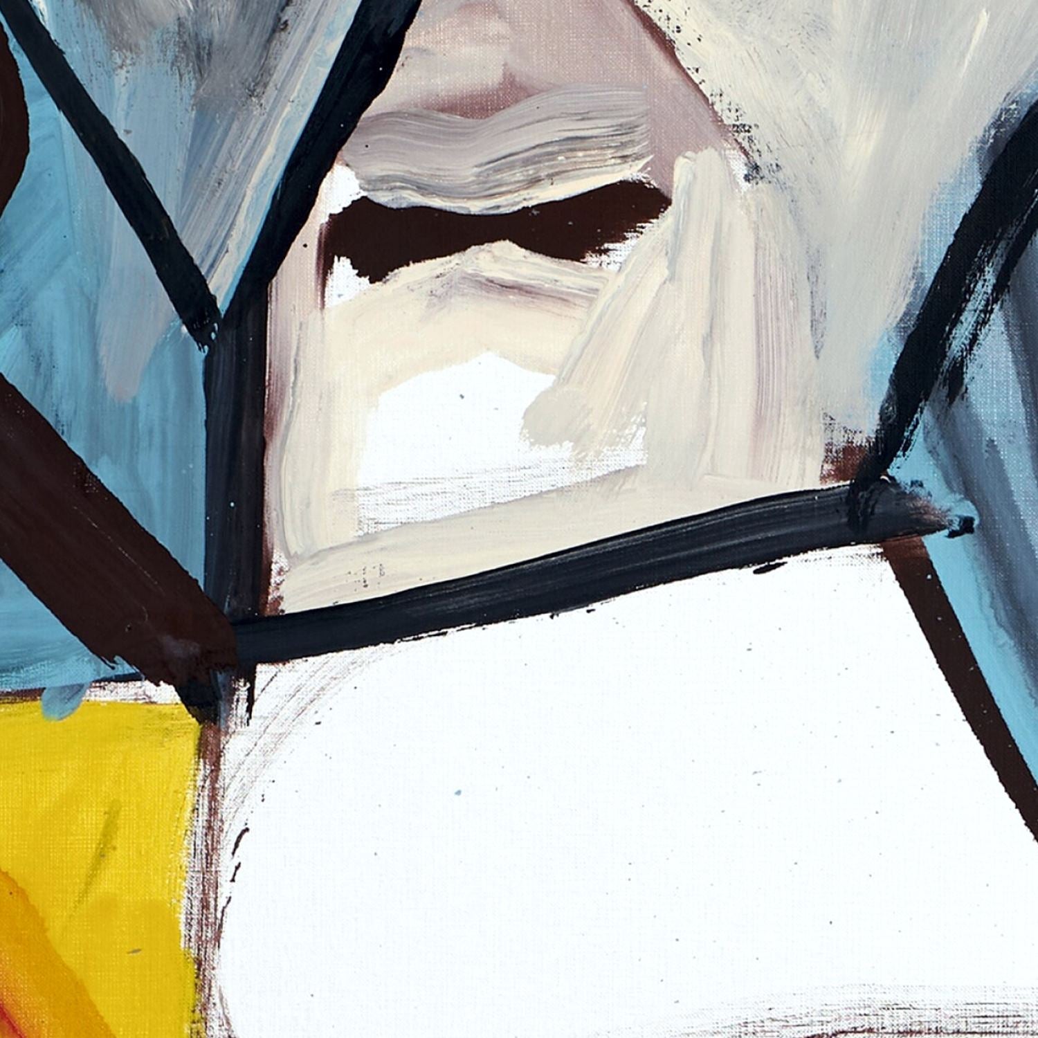 detail of the fine art reproduction from the centre 