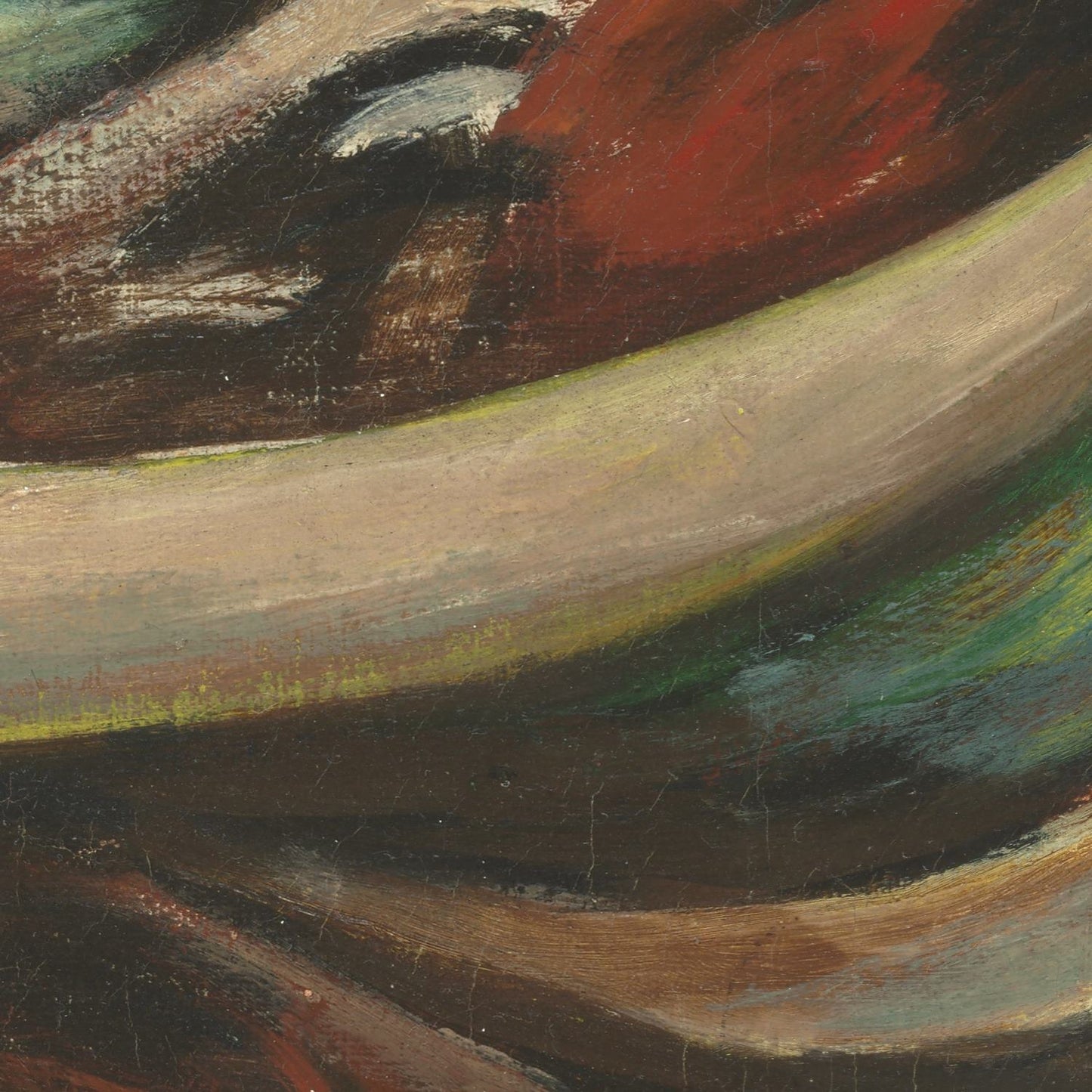 detail of the fine art reproduction from the centre 