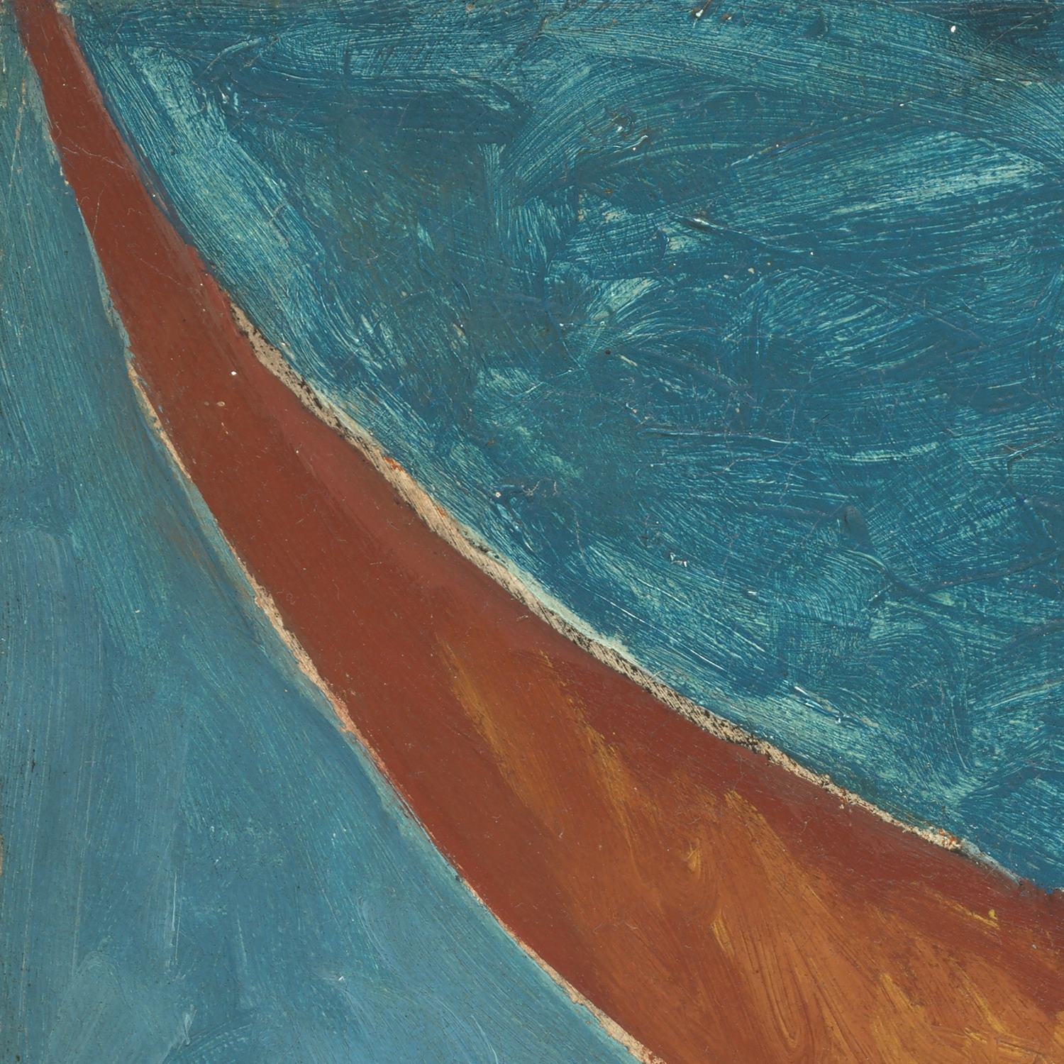 detail of the fine art reproduction from the top left