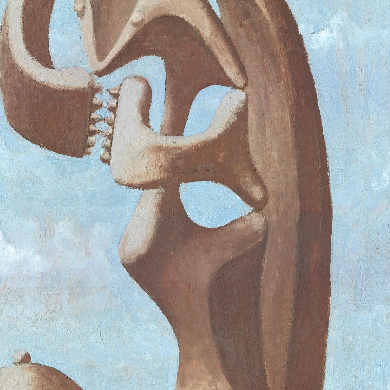 detail of the fine art reproduction from the centre 