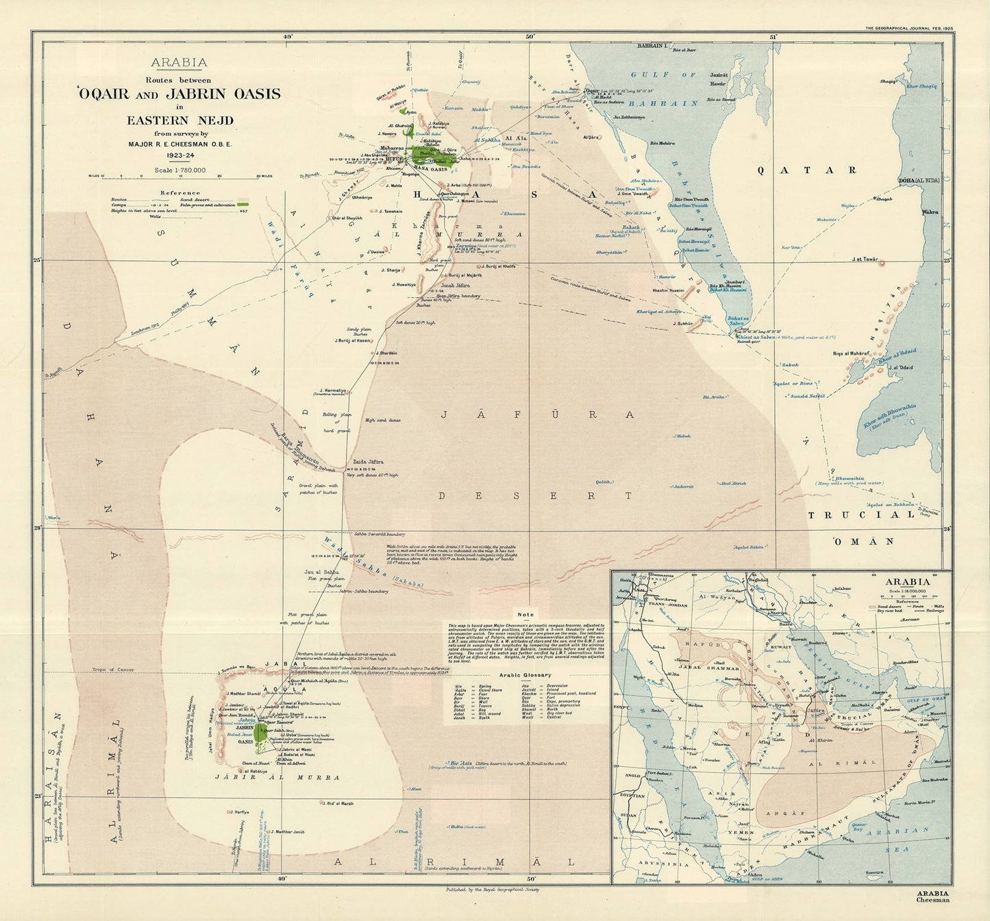 presentation of the map reproduction without a frame