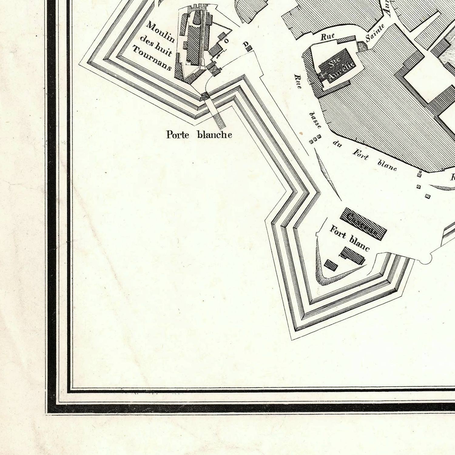 detail of the map from the bottom left corner
