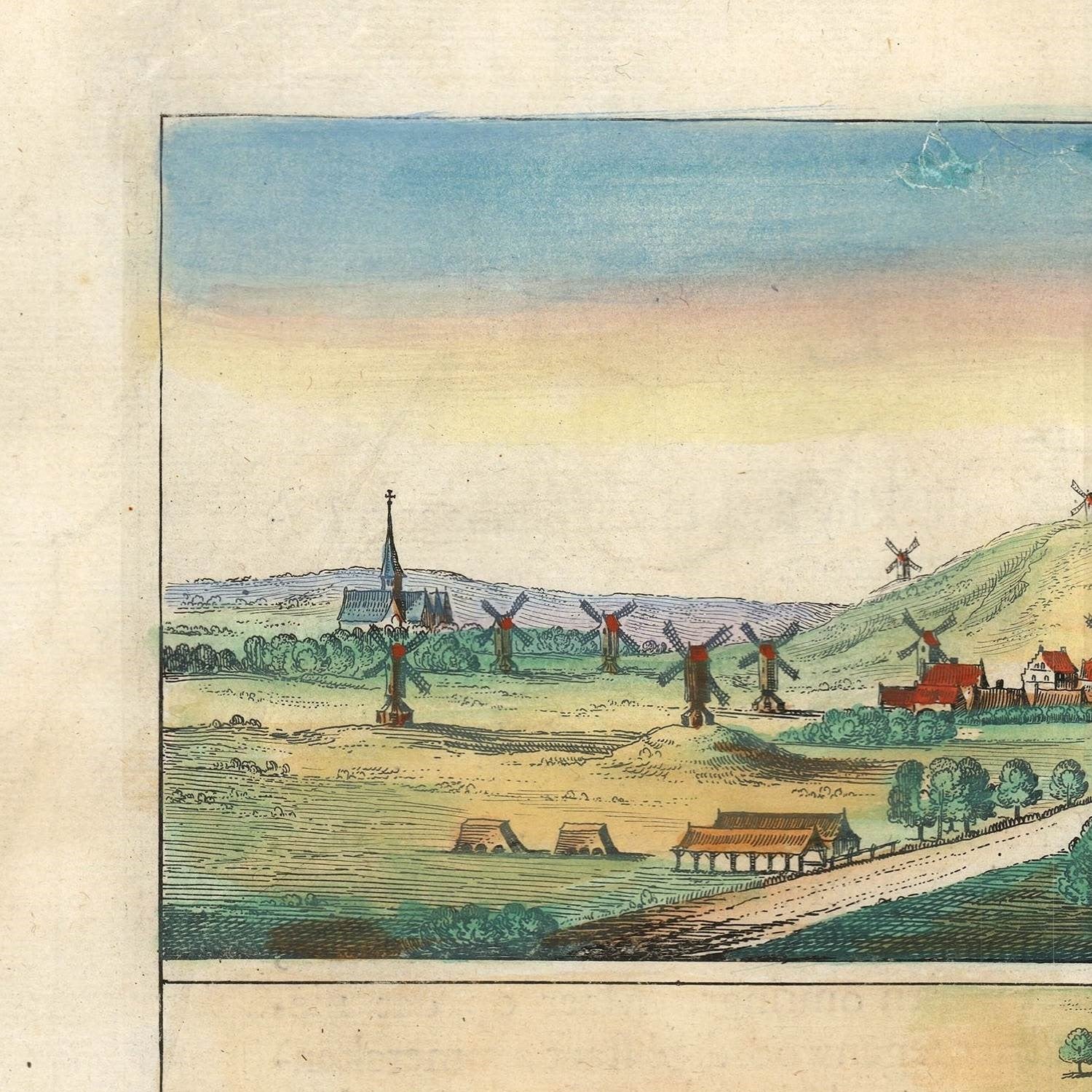 detail of the map from the top left corner
